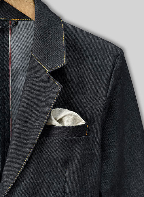 Selvedge Denim Blazer - StudioSuits