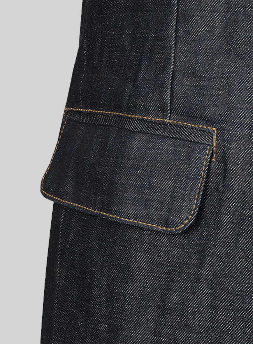 Selvedge Denim Blazer - StudioSuits