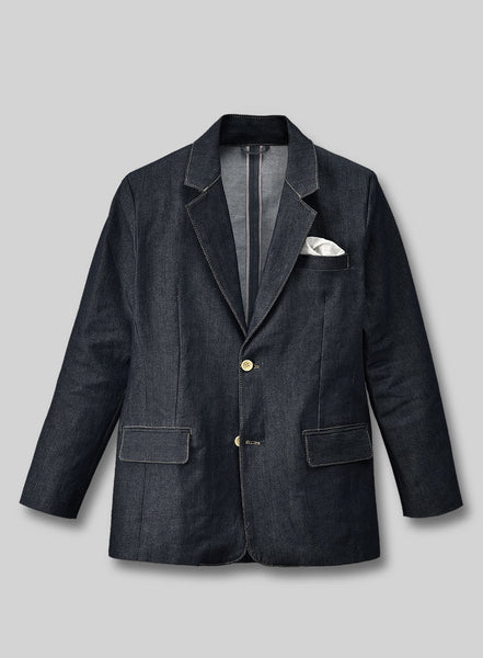 新品★ BACK DENIM DETAIL BLAZER Armour Denim Blazer | ALEXANDER MCQUEEN | elysewalker