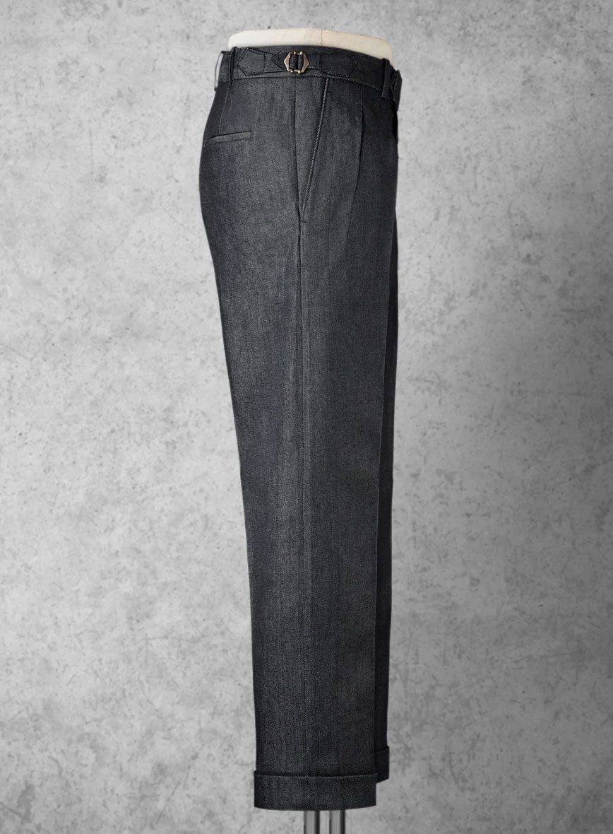 Selvedge Denim Gurkha Pants – StudioSuits Selvedge Denim Gurkha Pants – StudioSuits