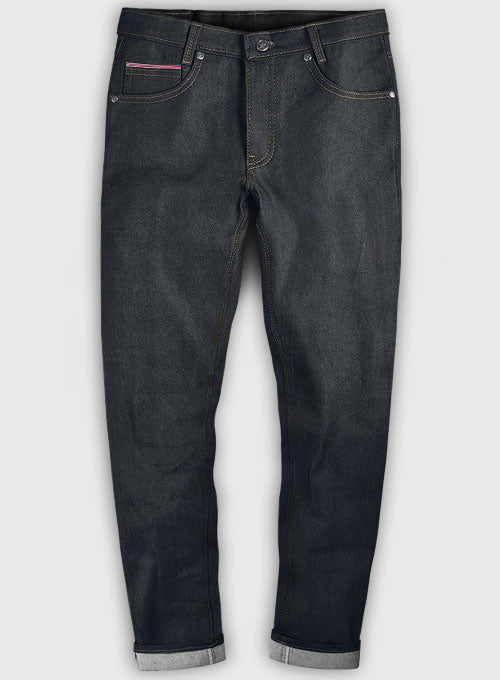 Selvedge Denim Jeans - Raw Unwashed - StudioSuits