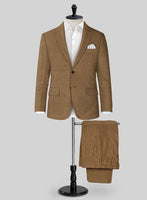 Sepia Brown Pure Linen Boys Suit - StudioSuits