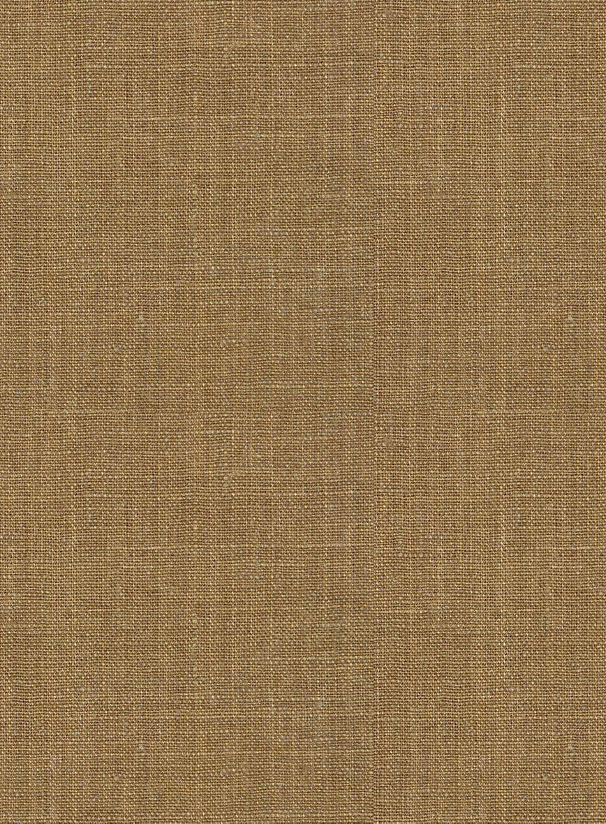 Sepia Brown Linen Suit - StudioSuits