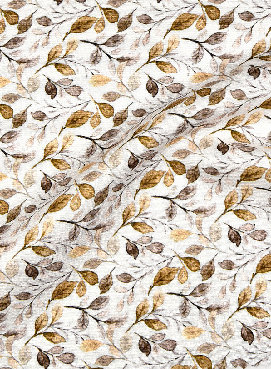 Sepiflora Silk Cotton Shirt - StudioSuits