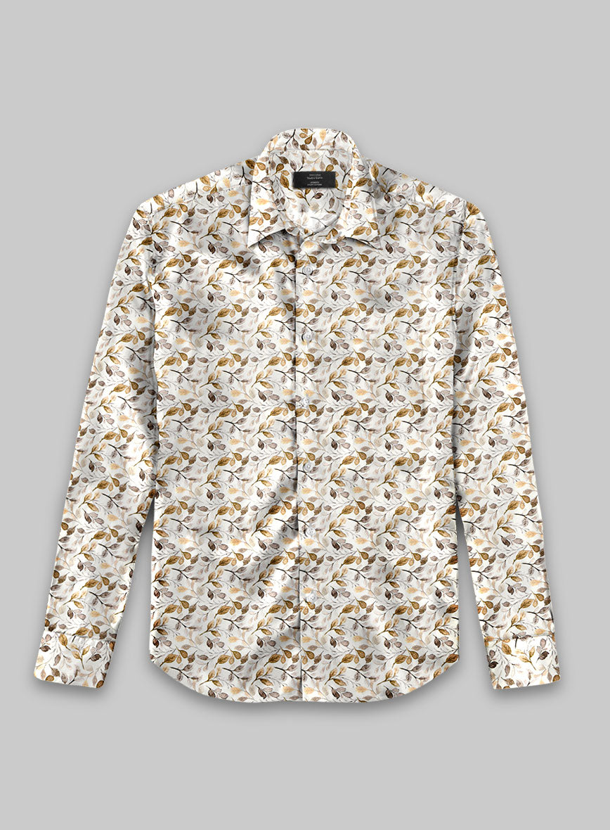 Sepiflora Silk Cotton Shirt - StudioSuits