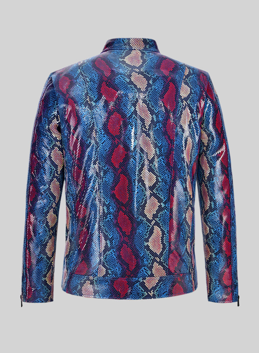 Serpent's Sizzle Leather Jacket – StudioSuits