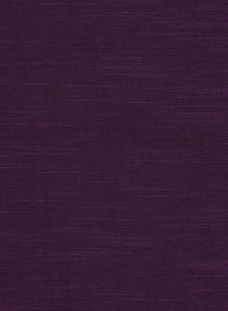 Shadow Plum Cotton Shirt - StudioSuits