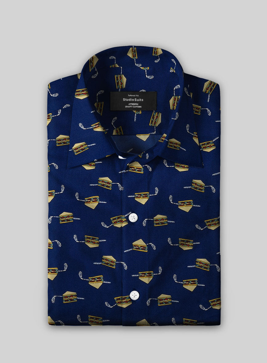 Signature Swing Cotton Shirt - StudioSuits