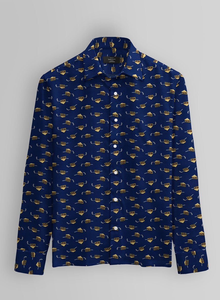 Signature Swing Cotton Shirt - StudioSuits