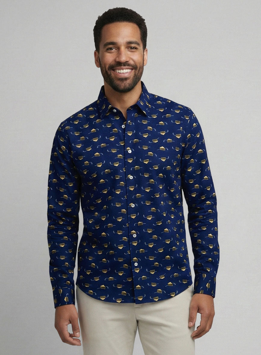 Signature Swing Cotton Shirt - StudioSuits