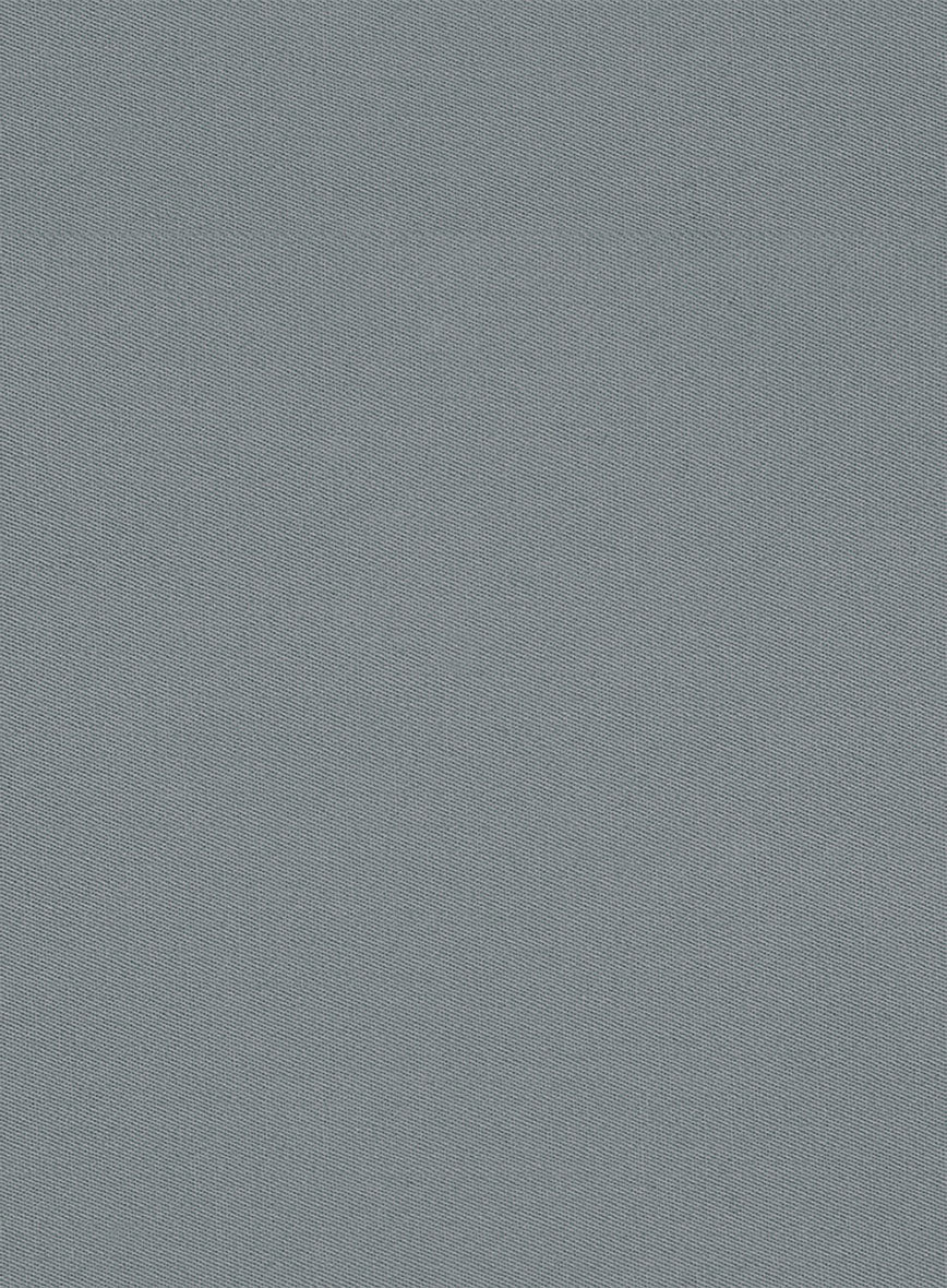 Washed Slate Blue Stretch Chino Pants - StudioSuits