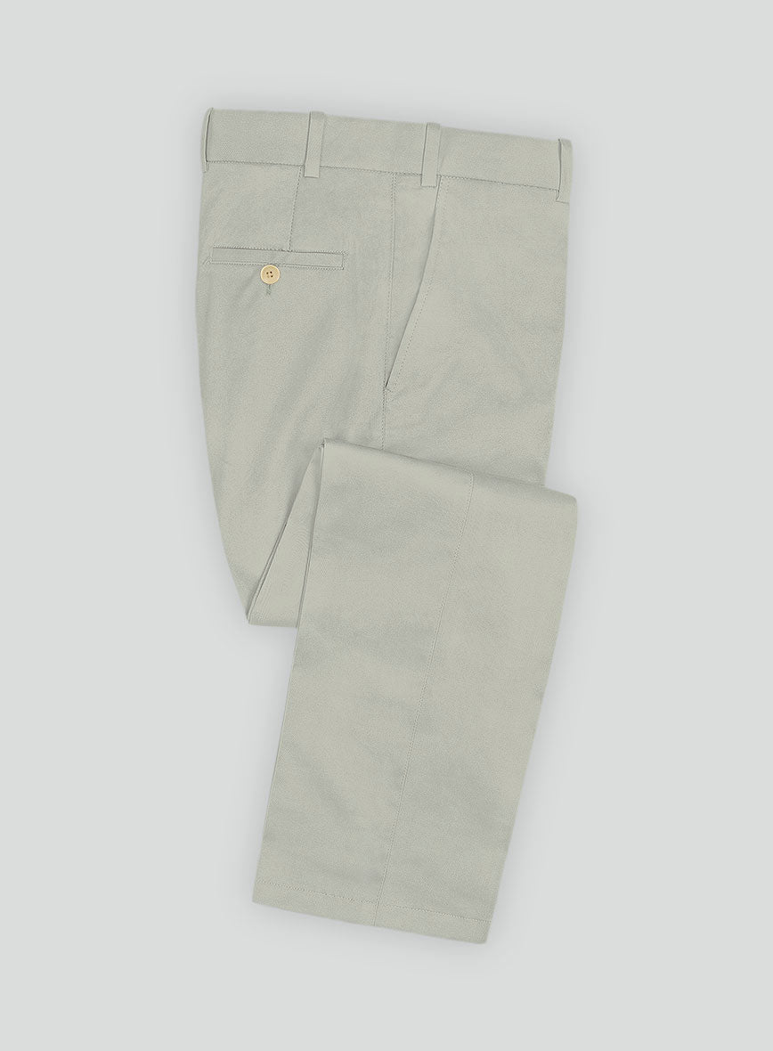 Slate Green Stretch Chino Pants - StudioSuits