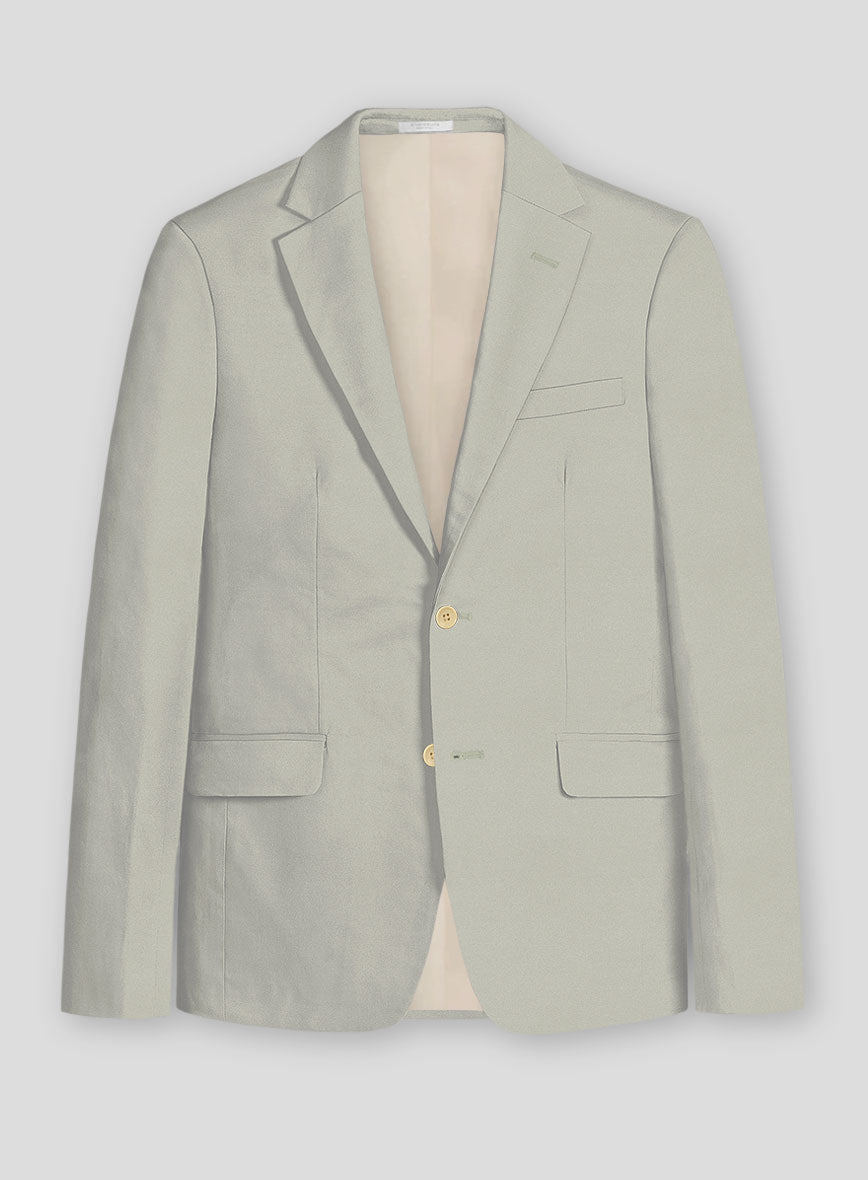 Slate Green Stretch Chino Suit - StudioSuits