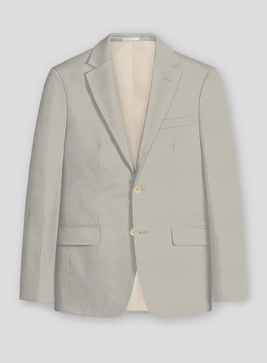 Slate Green Stretch Chino Suit - StudioSuits