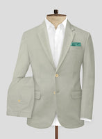 Slate Green Stretch Chino Suit - StudioSuits