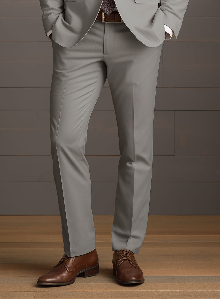 Slate Green Stretch Chino Suit - StudioSuits
