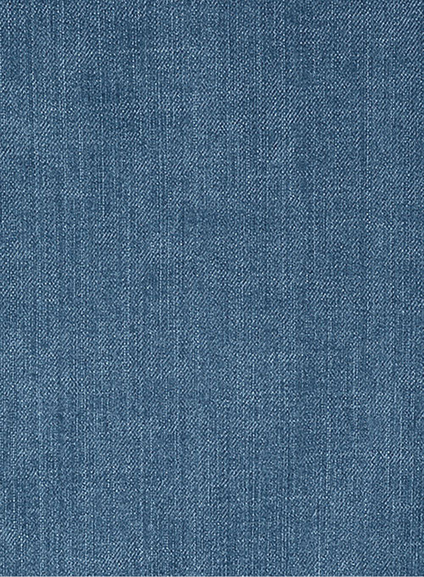 Slight Stretch Light Blue Jeans - StudioSuits