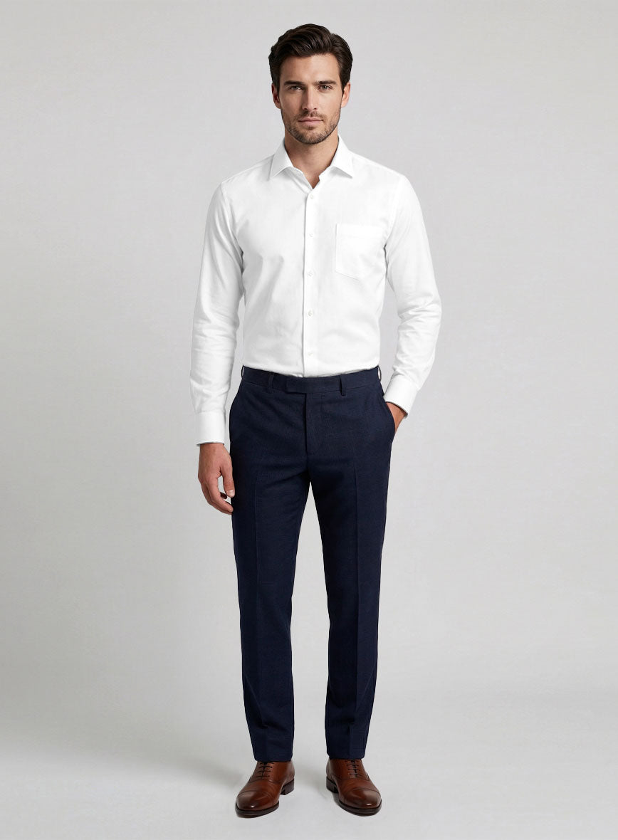 Soft Albaster Cotton Lycra Shirt - StudioSuits