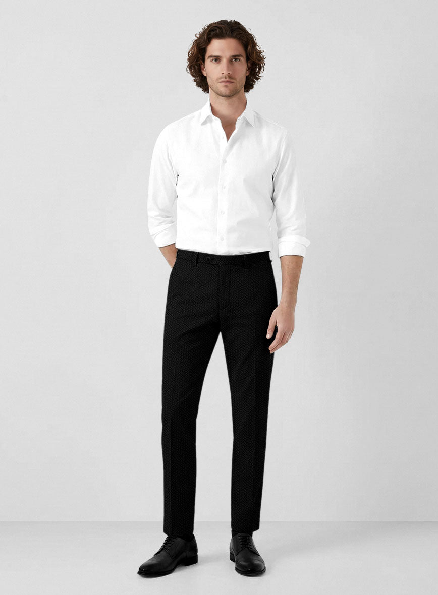 Solbiati Black Seersucker Suit - StudioSuits