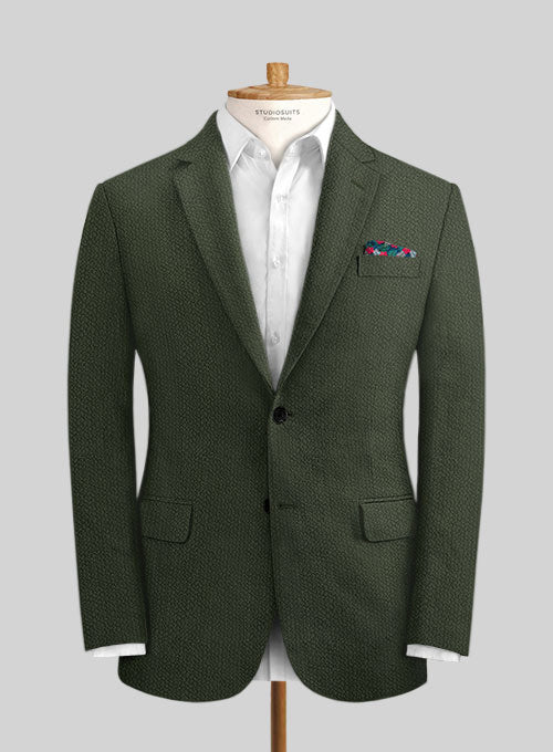 Solbiati White Seersucker Suit