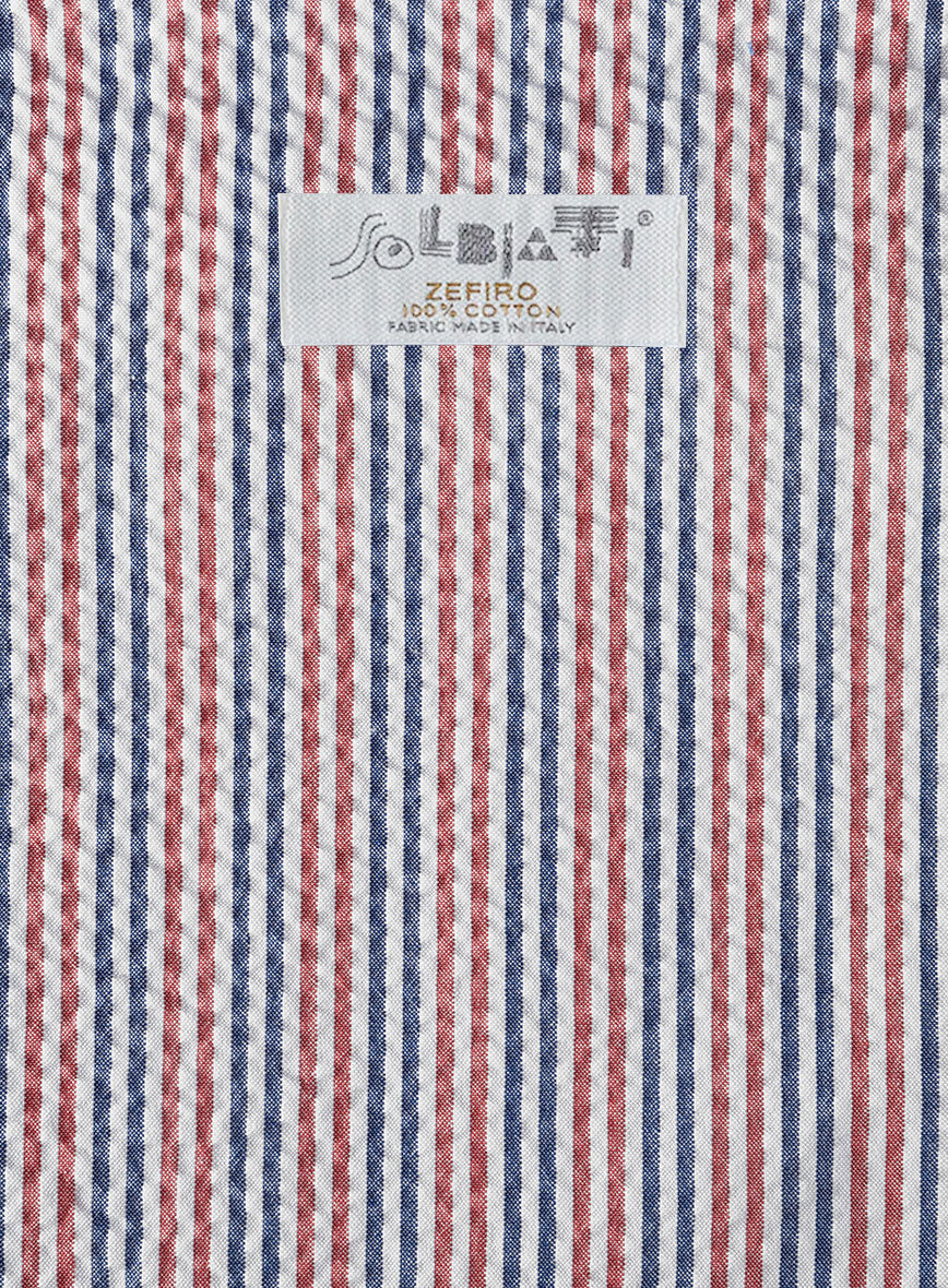 Solbiati Aniera Seersucker Suit - StudioSuits