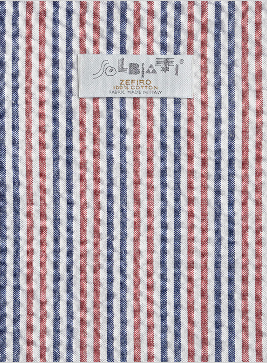 Solbiati Aniera Seersucker Jacket - StudioSuits