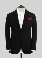 Solbiati Art Du Lin Black Linen Suit - StudioSuits