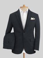 Solbiati Art Du Lin Deep Blue Linen Suit - StudioSuits