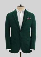 Solbiati Art Du Lin Green Linen Jacket - StudioSuits