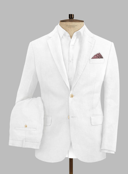 THE SUIT COMPANY／WHITE THE SUIT COMPANY solbiatiartdulinwhitelinensuit