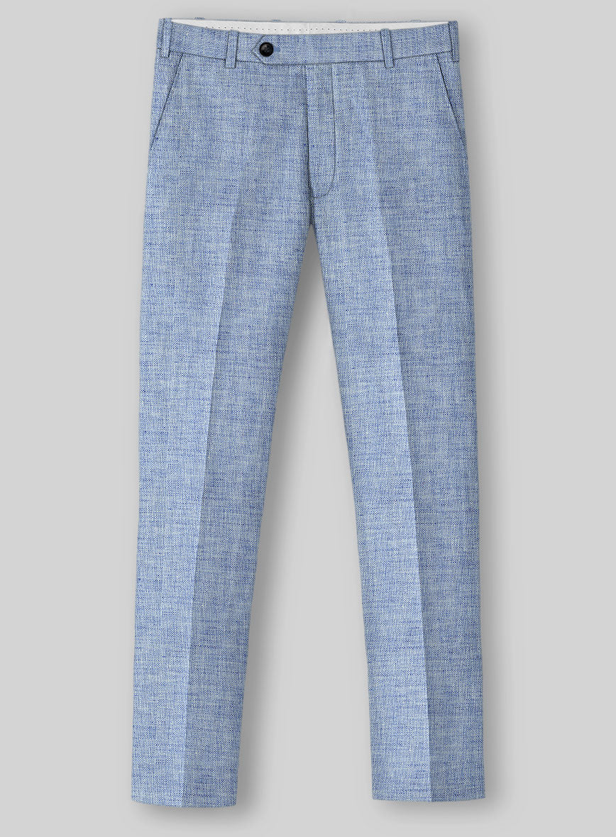 Solbiati Artic Blue Linen Suit - StudioSuits