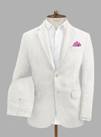 Solbiati Art Du Lin Ivory Linen Suit - StudioSuits