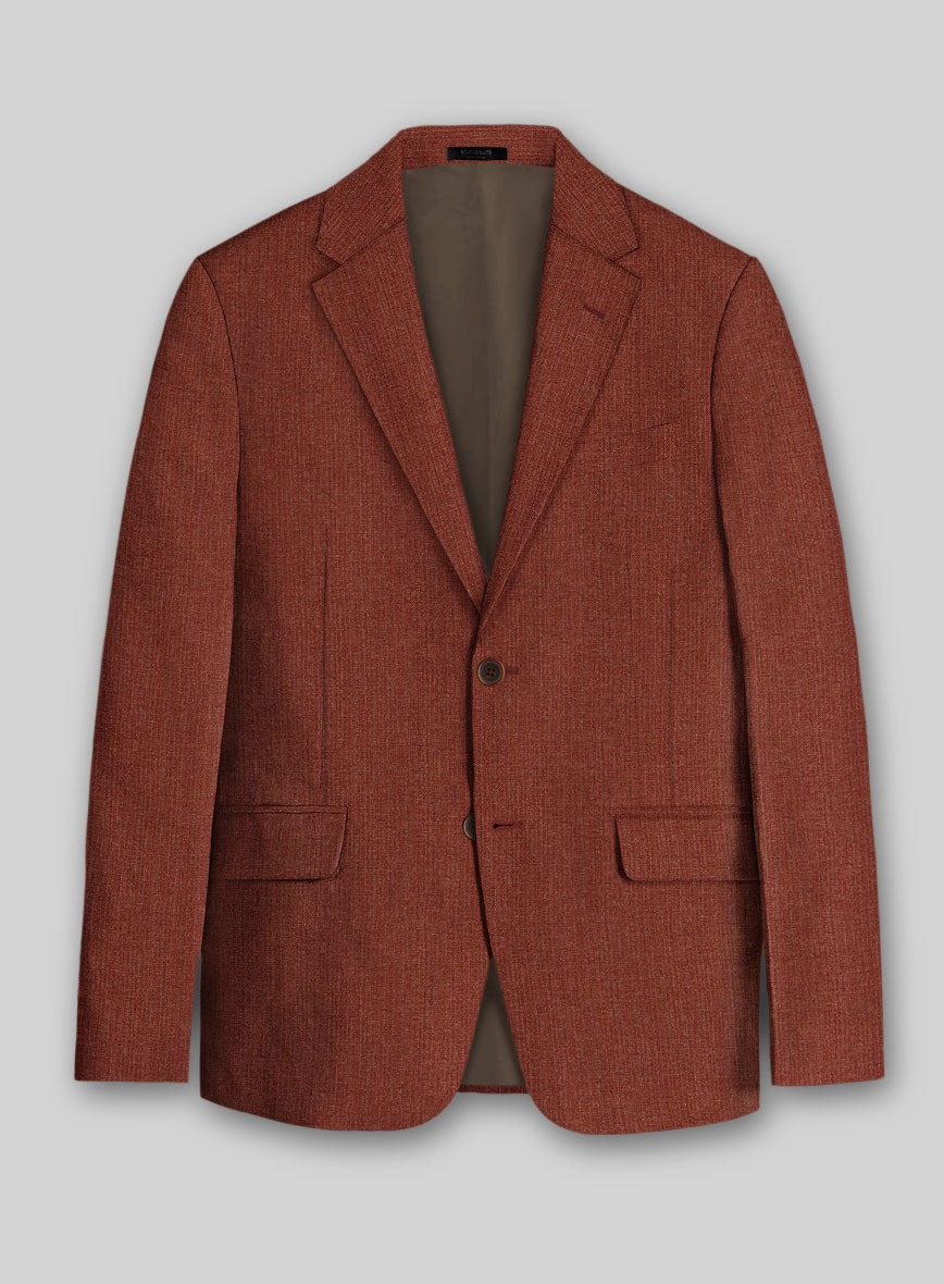 Solbiati Auburn Linen Jacket - StudioSuits