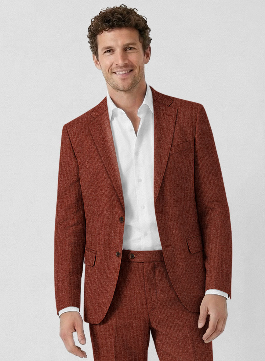 Solbiati Auburn Linen Jacket - StudioSuits