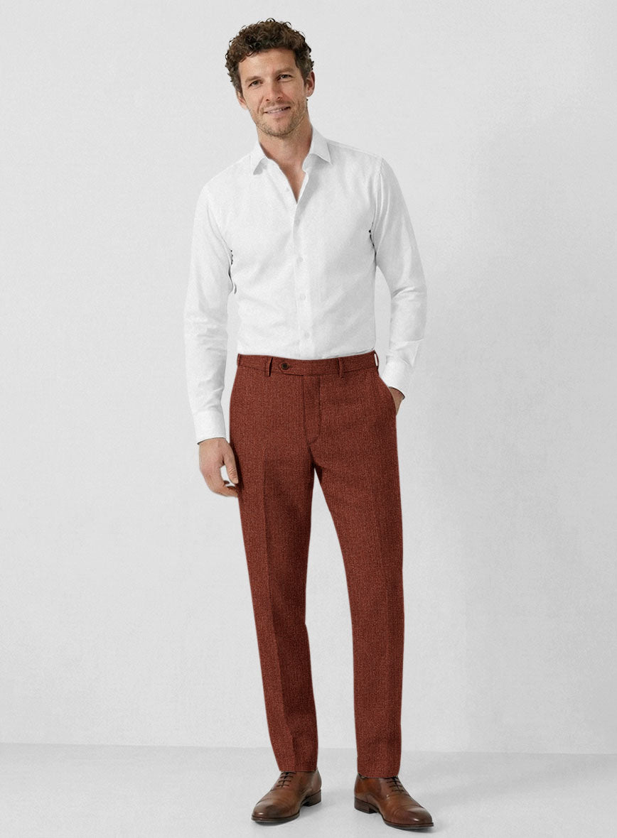 Solbiati Auburn Linen Pants - StudioSuits