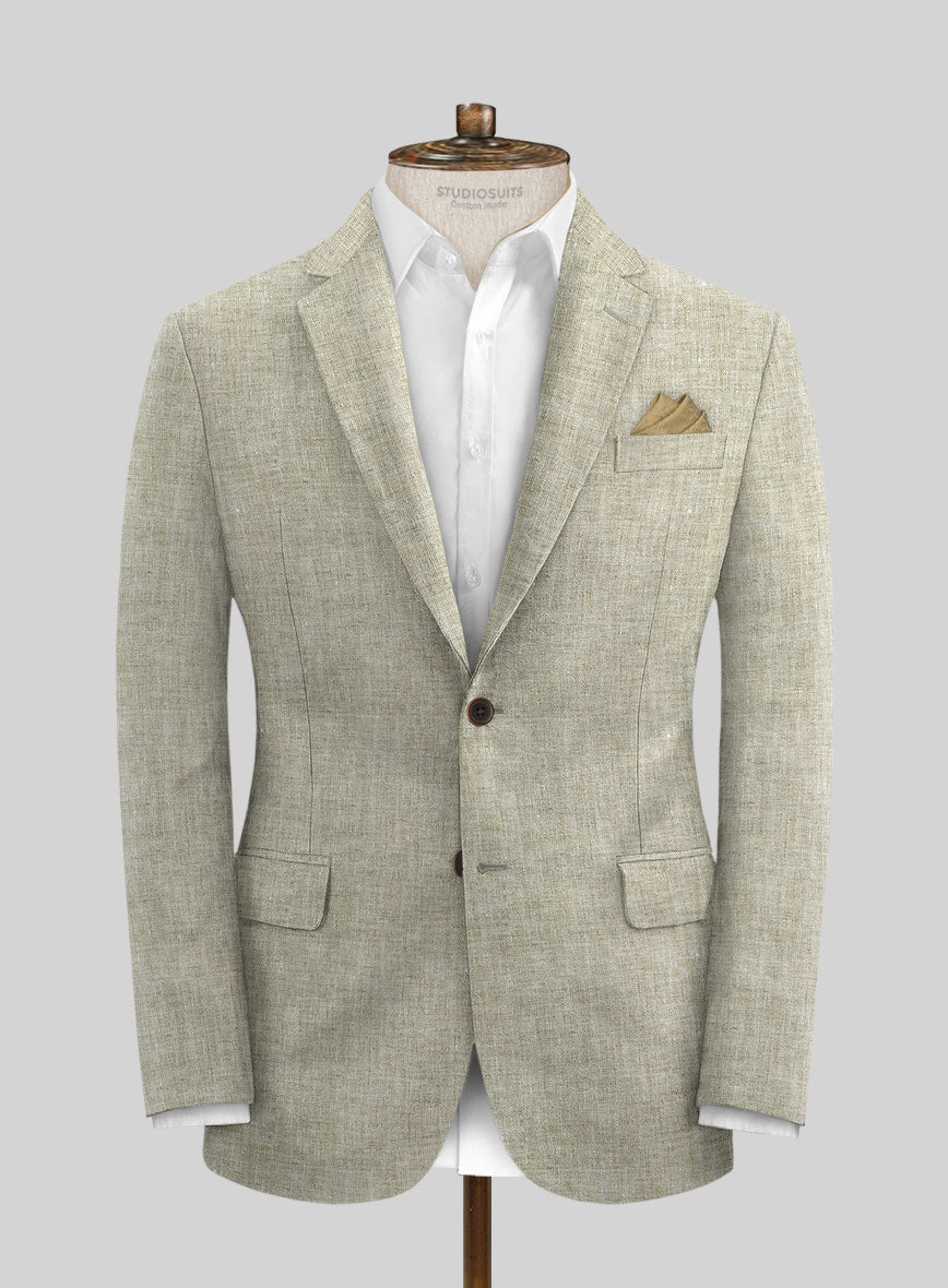 Solbiati Barn Linen Jacket - StudioSuits