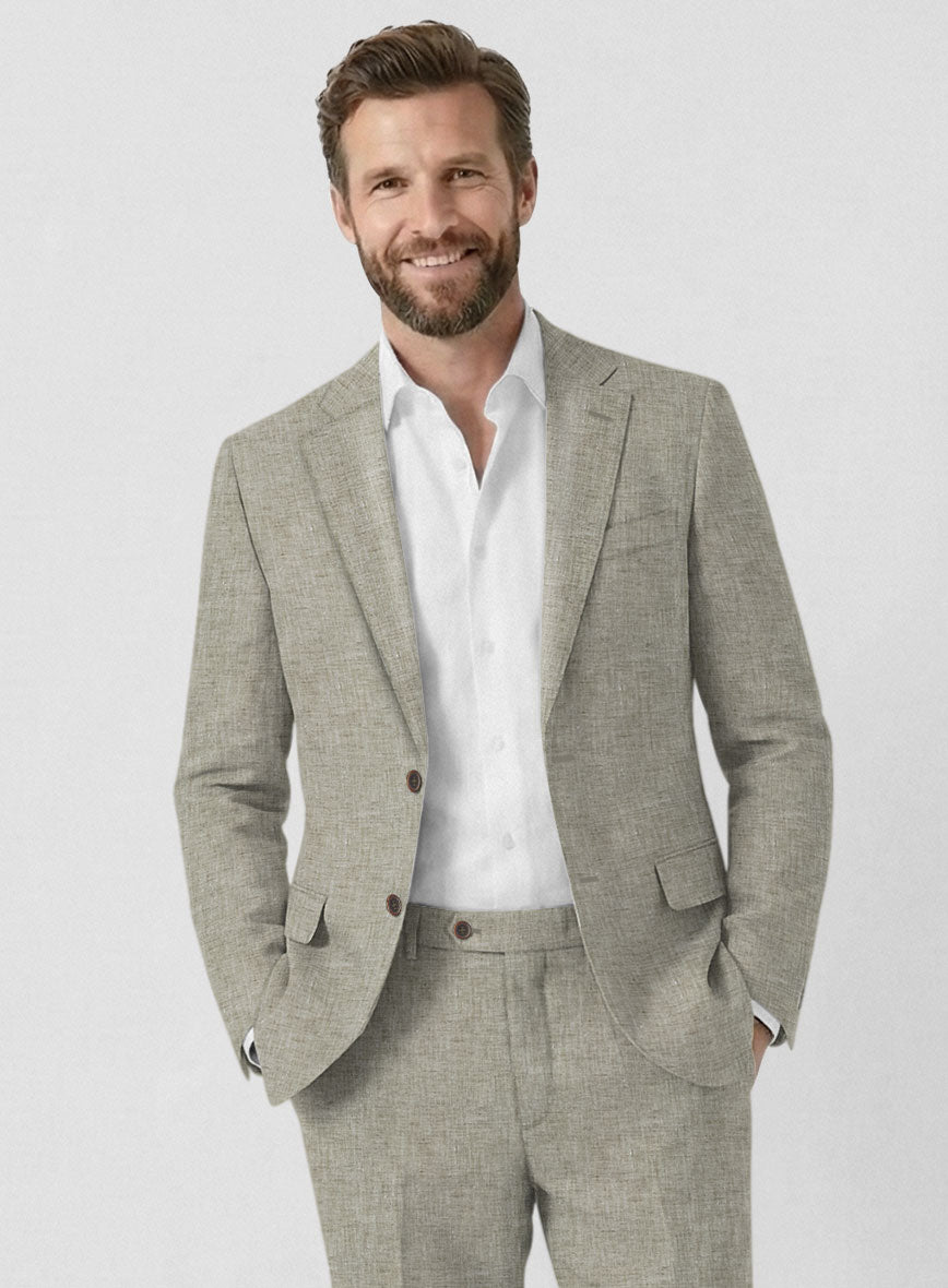 Solbiati Barn Linen Jacket - StudioSuits