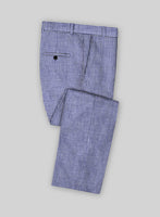 Solbiati Blue Houndstooth Linen Suit - StudioSuits