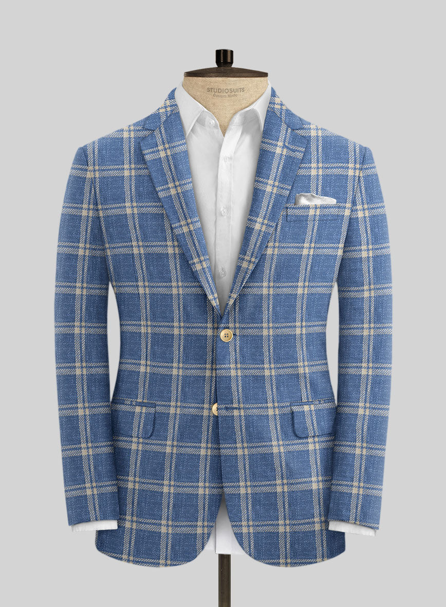 Solbiati Cotton Linen Elfina Jacket - StudioSuits