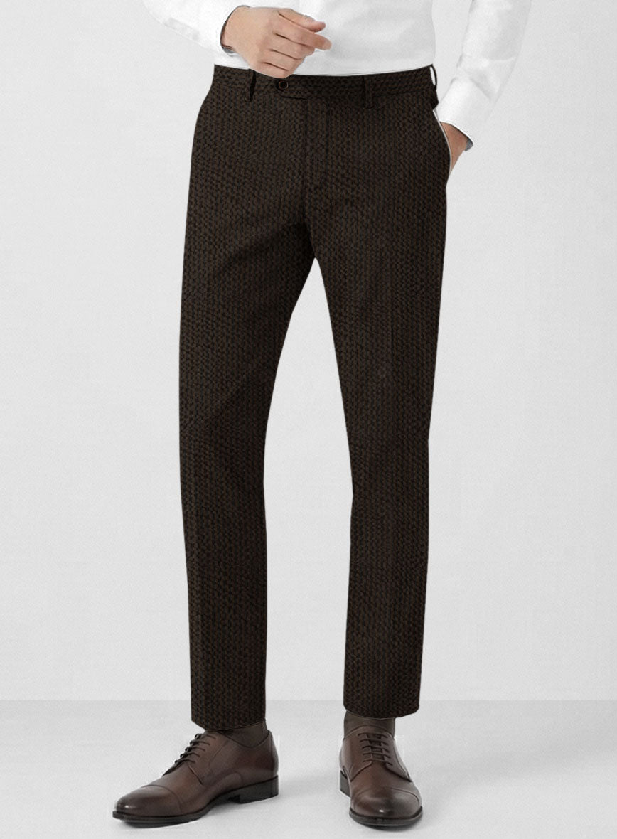 Solbiati Dark Brown Seersucker Suit - StudioSuits