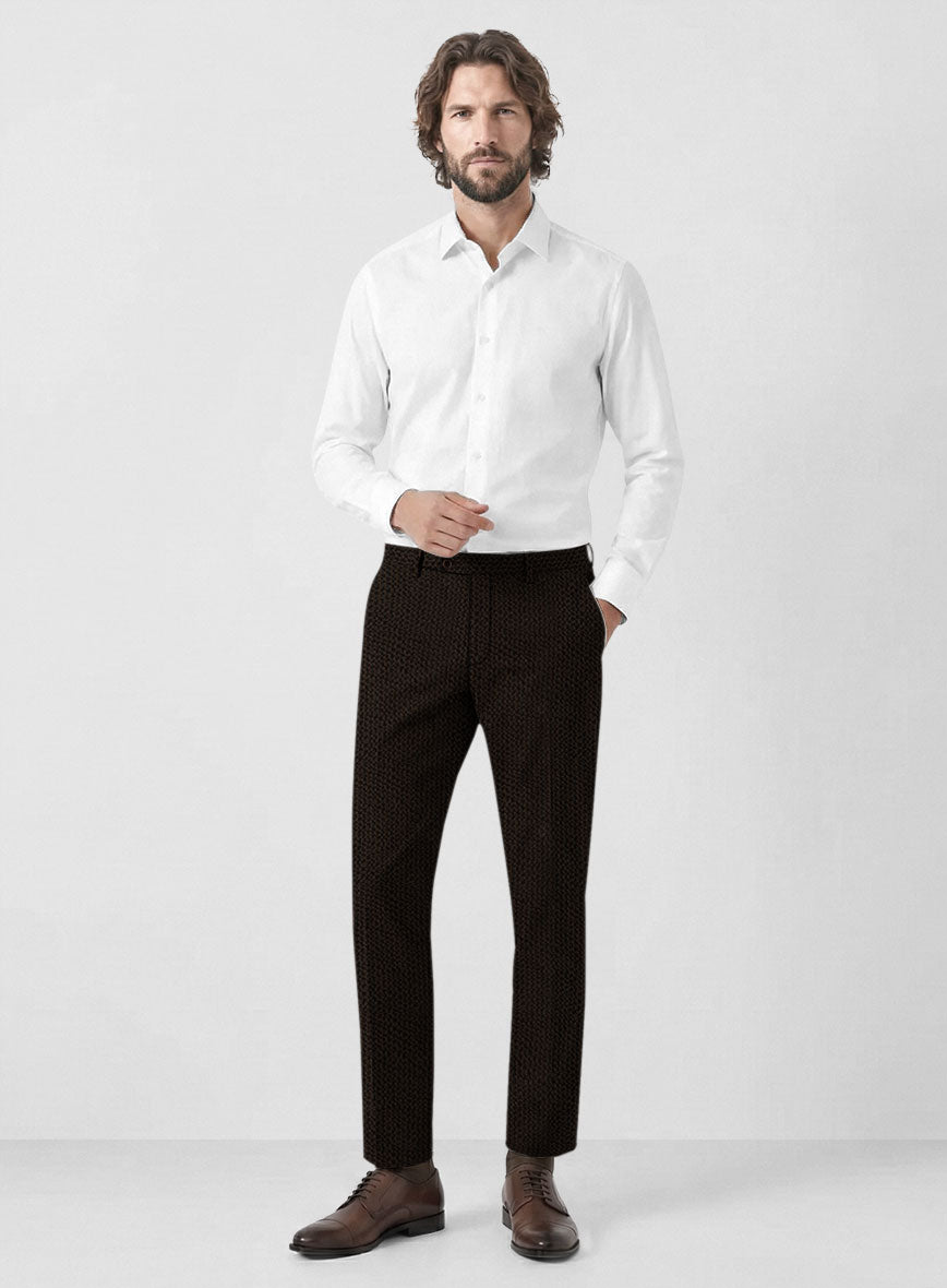 Solbiati Dark Brown Seersucker Suit - StudioSuits