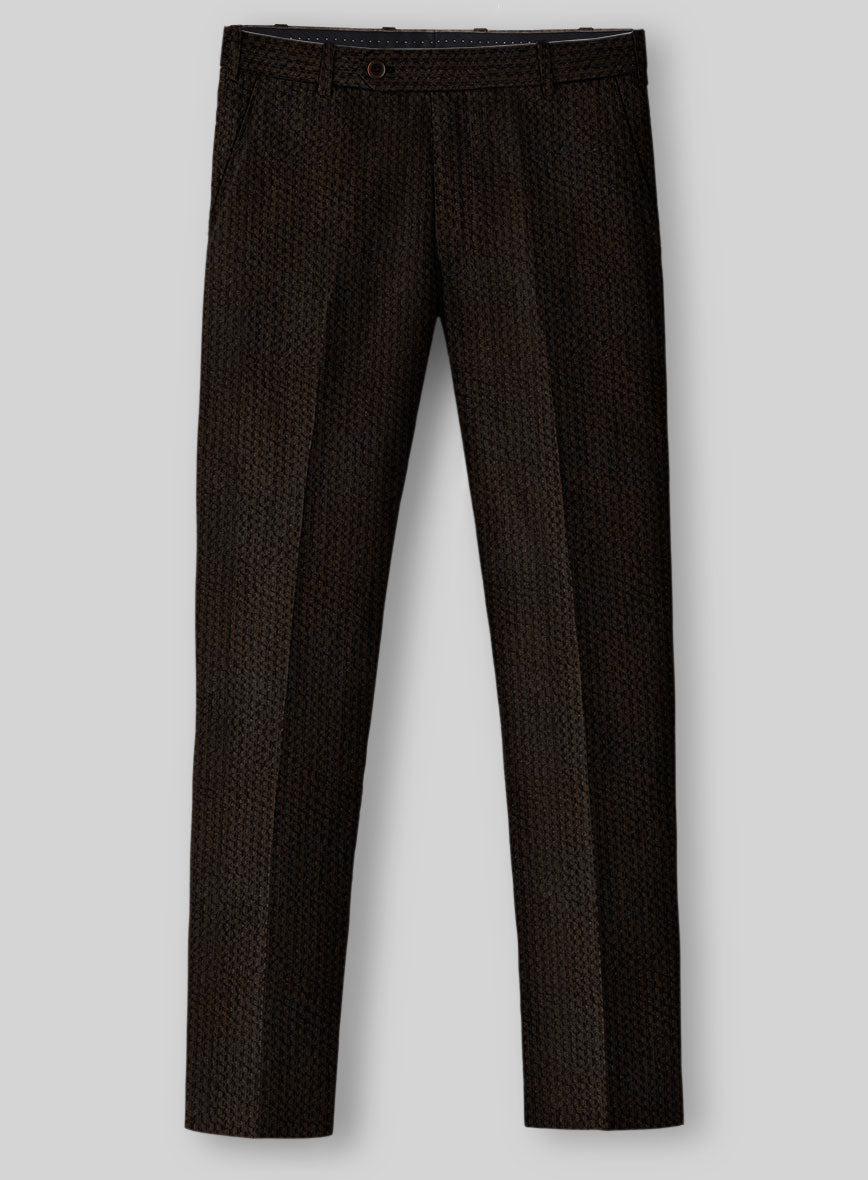 Solbiati Dark Brown Seersucker Suit - StudioSuits