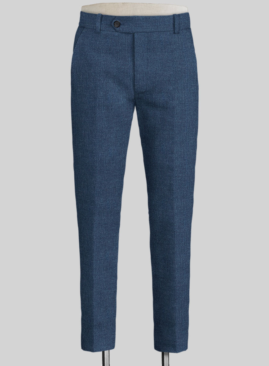 Solbiati Denim Mid Blue Linen Suit - StudioSuits