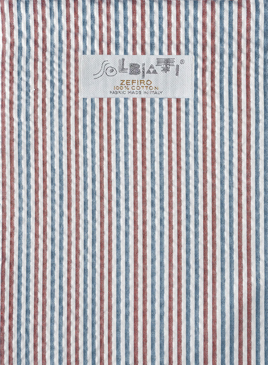 Solbiati Dolfo Seersucker Jacket - StudioSuits