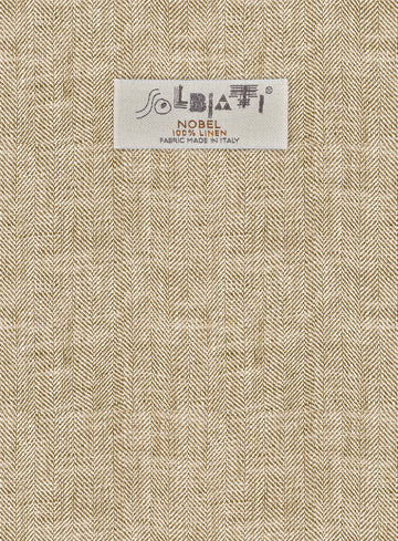 Solbiati Herringbone Beige Linen Jacket - StudioSuits