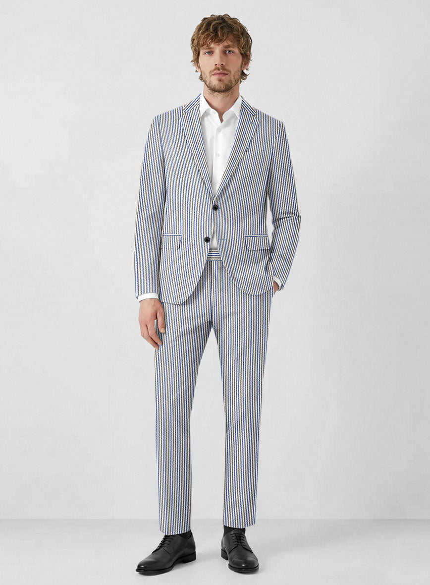 Solbiati Lianto Seersucker Suit - StudioSuits