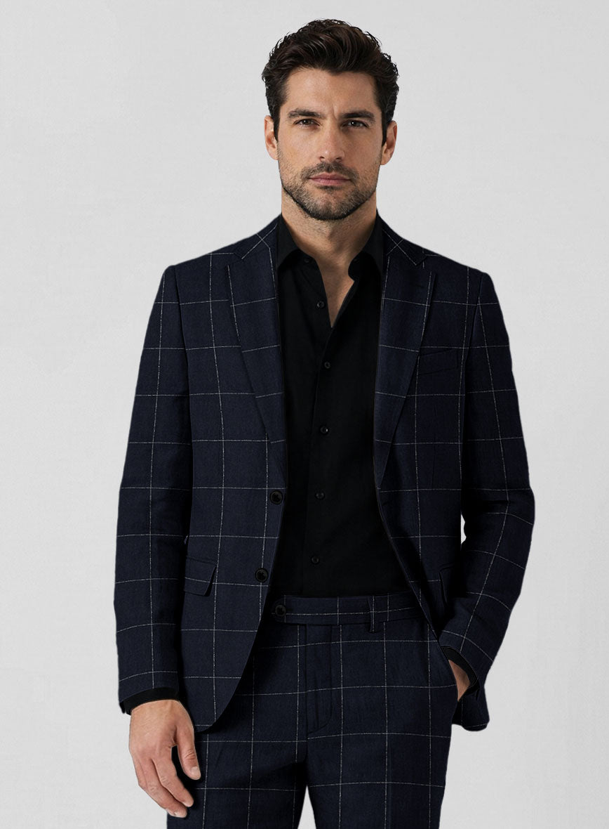 Solbiati Linen Carta Jacket - StudioSuits