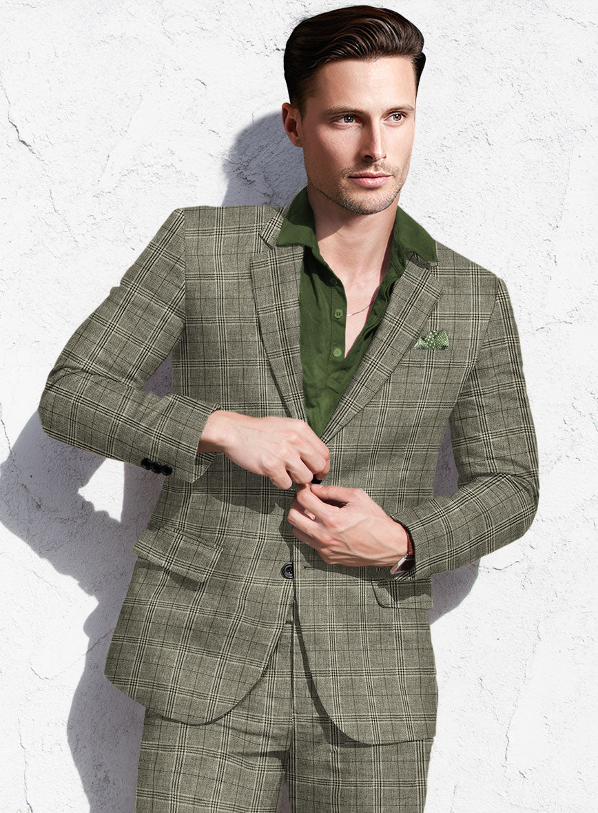 Solbiati Linen Gespar Jacket - StudioSuits