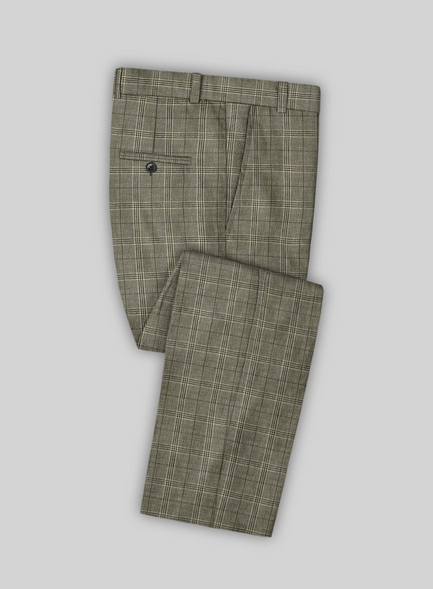 Solbiati Linen Gespar Pants - StudioSuits