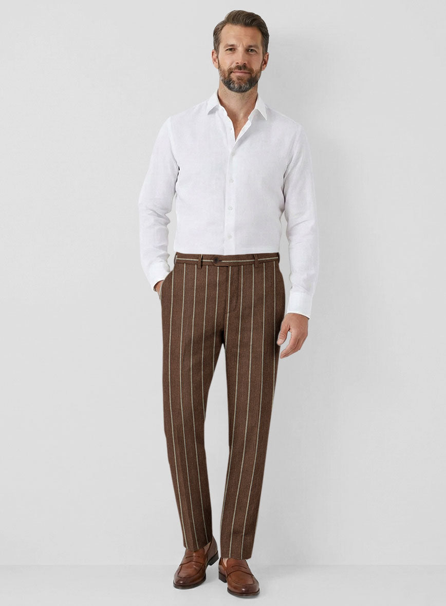 Solbiati Linen Giorca Pants - StudioSuits